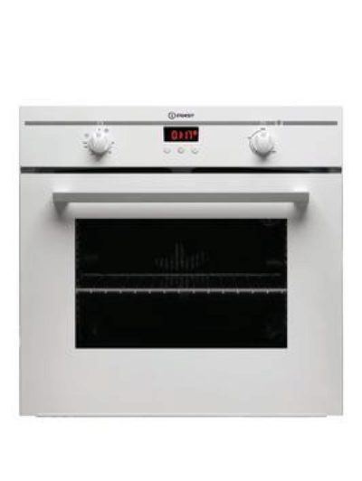 Indesit Fim33Kawh 60Cm Built-In Single Electric Oven - White Indesit Fim33Kawh 60Cm Built-In Single Electric Oven - White